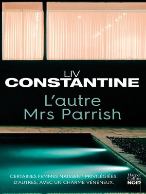 cover image of L'autre Mrs Parrish